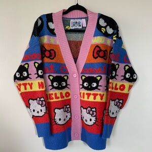 Hello Kitty And Friends & Forever 21 Cardigan Sweater NWOT Size S